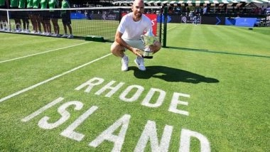 Sports News | Adrian Mannarino Defeats Alex Michelsen to Win Hall of Fame Open Crown