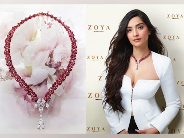Business News | Luxury Diamond Atelier Zoya, from the House of Tata, Welcomes Sonam Kapoor as Brand Ambassador - Vimarsana News