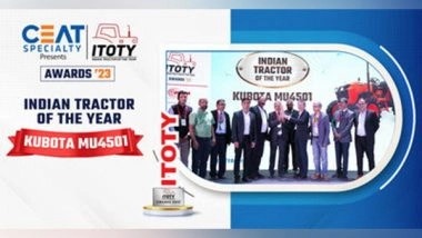 Business News | ITOTY 2023 Winners Announced by Tractor Junction in Association with CEAT Specialty