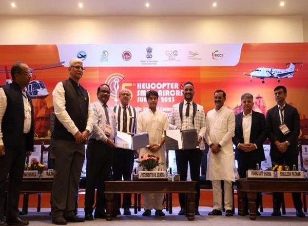 Business News | Jyotiraditya Scindia Inaugurates ‘Heli Summit 2023’ and ‘UDAN 5.2’ in Khajuraho