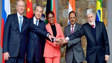 World News | At BRICS NSA Meet, NSA Doval calls Terrorism One of Key Threats to National Peace