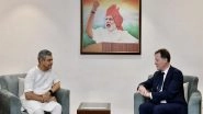 World News | Ashwini Vaishnaw, President of Meta&rsquo;s Global Affairs Nick Clegg Discuss Safety of WhatsApp Users
