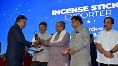 Business News | NR Group Clinches Exports Excellence Award for 3 Consecutive Years in the Category of Handicraft Exporter
