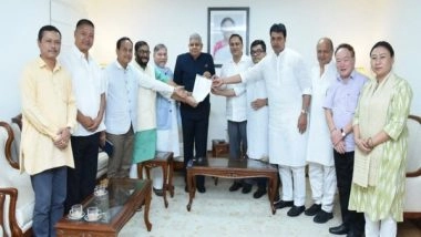 India News | Rajya Sabha MPs from Northeast Urge Chairman for Short Discussion on Manipur Issue