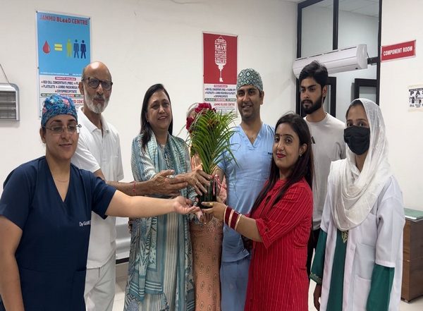 India News | J-K: Newly Established Jammu Blood Center to Be a Beacon of Hope, Service for People of Jammu, Nearby Regions