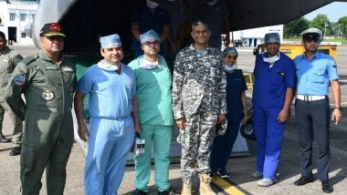 India News | Human Heart Airlifted by IAF Plane from Nagpur to Pune for Transplant