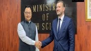 World News | Kiren Rijiju Meets European Commissioner for Environment, Discusses Deepening India-EU Cooperation