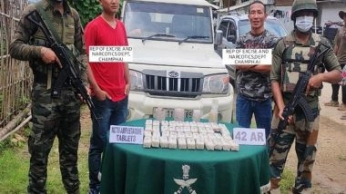 India News | Contraband Drugs Worth over Rs 54.79 Crore Seized in Mizoram
