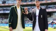 Sports News | Ashes: Australia Captain Pat Cummins Wins Toss, Opts to Bowl Against England in Fifth Test