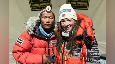 World News | Nepali and Norwegian Climbers Set Record of Climbing 14 Peaks in 92 Days