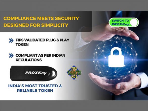 Business News | Pagaria Group Unveils Empanelment Of ProxKey USB Token With Certifying Authorities in India - Vimarsana News