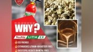 Business News | Fire Safety Revolutionized with FIREFITE LITHEX EXTINGUISHER - Supporting Electric Vehicle Growth in India