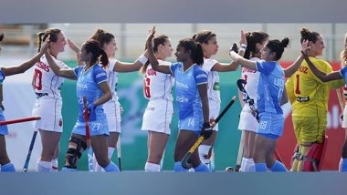 Sports News | Indian Women's Team Play out 2-2 Draw Against Spain at 100th Anniversary Spanish Hockey Federation - International Tournament