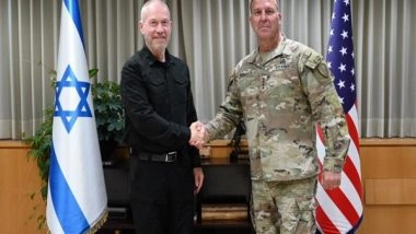 World News | CENTCOM Chief Talks Iran Threat with Israeli Defence Minister