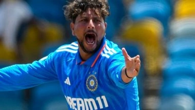 Sports News | IND Vs WI, 1st ODI: Kuldeep, Jadeja Shine as Windies Skittled out for 114 Runs