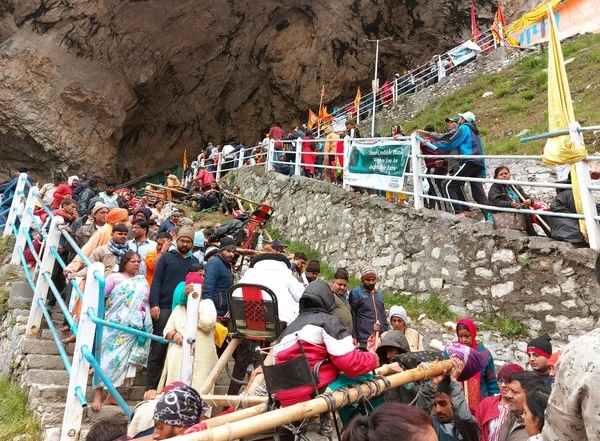 India News | Amarnath Yatra Surpasses Previous Year's Number of Pilgrims