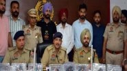 India News | Punjab Police Bust Arms Smuggling Racket, Five Held