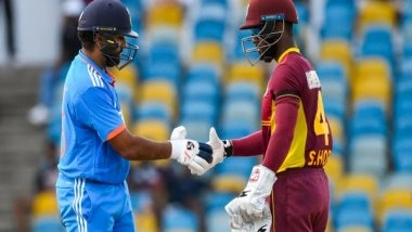 Sports News | Indian Bowlers Did Well, We Didn't Bat Well: West Indies' Captain Shai Hope After Losing to India by 5 Wickets 
