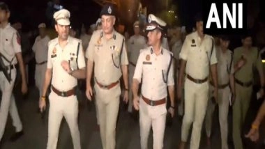 India News | Delhi Police Conducts Late-night Patrolling in Jama Masjid Area Ahead of Muharram