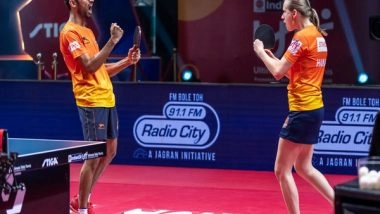 Sports News | Manush Shocks World No. 17 Quadri; Puneri Paltan Table Tennis Qualify for Semis in UTT