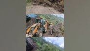 India News | Uttarakhand: Gangotri-Yamunotri National Highway Blocked Due to Falling Debris and Landslides