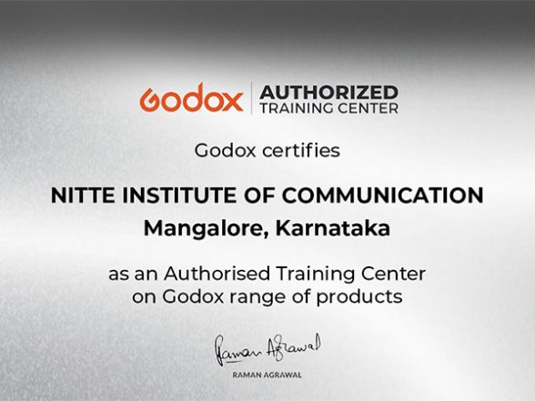 Business News | Nitte Institute of Communication (NICO) Becomes India's Only Media & Communication Institute to Earn the Coveted Godox Certification - Vimarsana News