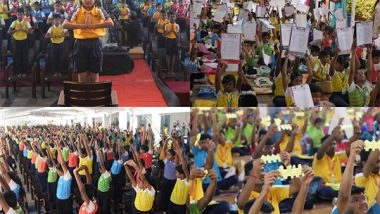 Business News | Frontline Schools Make Waves with Remarkable World Records in Green Initiatives, Yoga, Literature, and Artistic Creativity