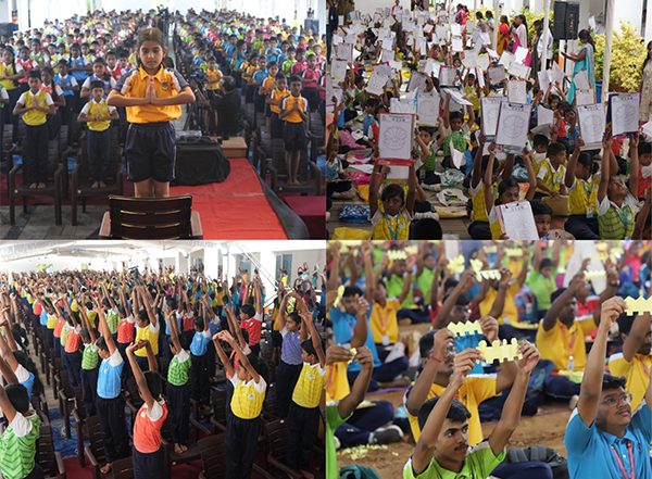 Business News | Frontline Schools Make Waves with Remarkable World Records in Green Initiatives, Yoga, Literature, and Artistic Creativity