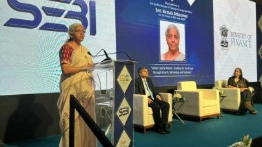Business News | Finance Minister Sitharaman Launches ARCL and CDMDF for Corporate Bonds