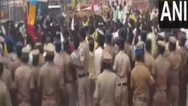 India News | PMK Chief Ramadoss Arrested During Protest Against Land Acquisition by Neyveli Lignite Corp