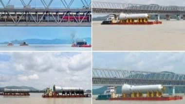 Business News | First on Brahmaputra, Over-sized Cargo Vessels with Machinery Sailed for NRL&rsquo;s Expansion