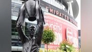 Sports News | Arsenal Unveils Arsene Wenger's Statue Outside Emirates Stadium to Celebrate Legendary Manager's Contributions