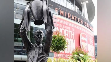 Sports News | Arsenal Unveils Arsene Wenger's Statue Outside Emirates Stadium to Celebrate Legendary Manager's Contributions