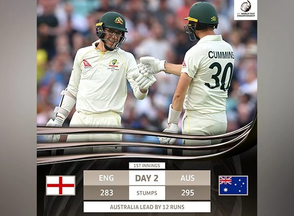Sports News | Ashes, 5th Test: Australia Gain Slender 12-run Lead as England Pacers Dominate (Day 2, Stumps)