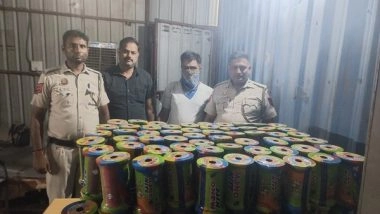 India News | Delhi Police Arrest Shopkeeper for Selling Chinese Manjha, Recover 180 Rolls