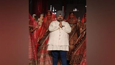 Entertainment News | India Couture Week 2023: Designer JJ Valaya Displays New ‘Baroda’ Collection