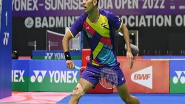 Sports News | Lakshya Sen Bows out of Japan Open 2023 After Losing in Semi-finals