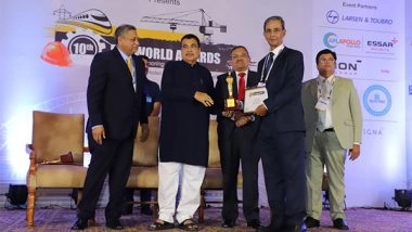 Business News | Ajax Engineering Ltd Visionary Leader, K Vijay, Recognized with Lifetime Achievement Award at EPC World Awards