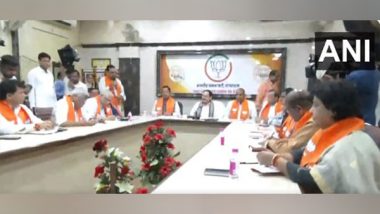 Rajasthan Assembly Elections 2023: BJP President JP Nadda Chairs Core Committee Meeting of Party Leaders in Jaipur