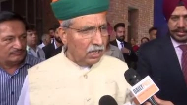 India News | As Opposition Delegation Visits Manipur, Union Minister Arjun Ram Meghwal Says They Are Trying to Politicize Issue