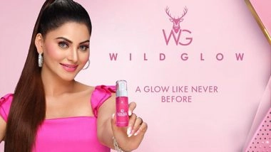 Business News | Urvashi Rautela Launches Smart Skincare Beauty Brand WildGlow “A Glow Like Never Before”