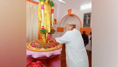 India News | Tamil Nadu: Amit Shah Visits Vivekananda Memorial in Rameswaram