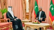 World News | UAE Ambassador Presents Credentials to President of Maldives