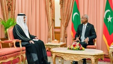 World News | UAE Ambassador Presents Credentials to President of Maldives