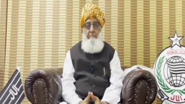 World News | Pakistan: Jamiat Ulema-e-Islam Fazl Supremo Demands High-level Inquiry into Blast in Bajaur