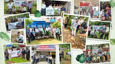 Business News | Aavas Financiers Sets a Green Benchmark on World Conservation Day: Plants 22,000 Plus Trees. Launches Campaign Called Each One, Plant One