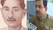 Entertainment News | Union Minister Pralhad Joshi Pays Tribute to Munshi Premchand on His 143rd Birth Anniversary