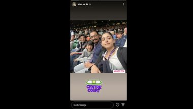 Wimbledon 2023 Final: Aamir Khan Attends the Grand Slam Event With Daughter Ira Khan and Sons Azad and Junaid Khan (View Pic)