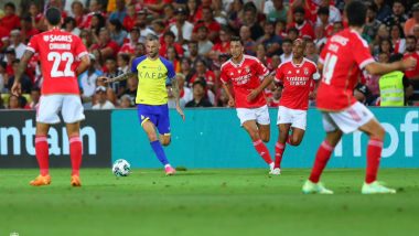 Al-Nassr 1–4 Benfica: Cristiano Ronaldo Draws Blank As Saudi Pro League Side Suffer Heavy Defeat in Pre-Season Friendly (Watch Goal Video Highlights)