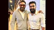 Suriya Birthday: Ajay Devgn Extends Heartfelt Wishes to Kanguva Star As He Turns 48 (View Pic)